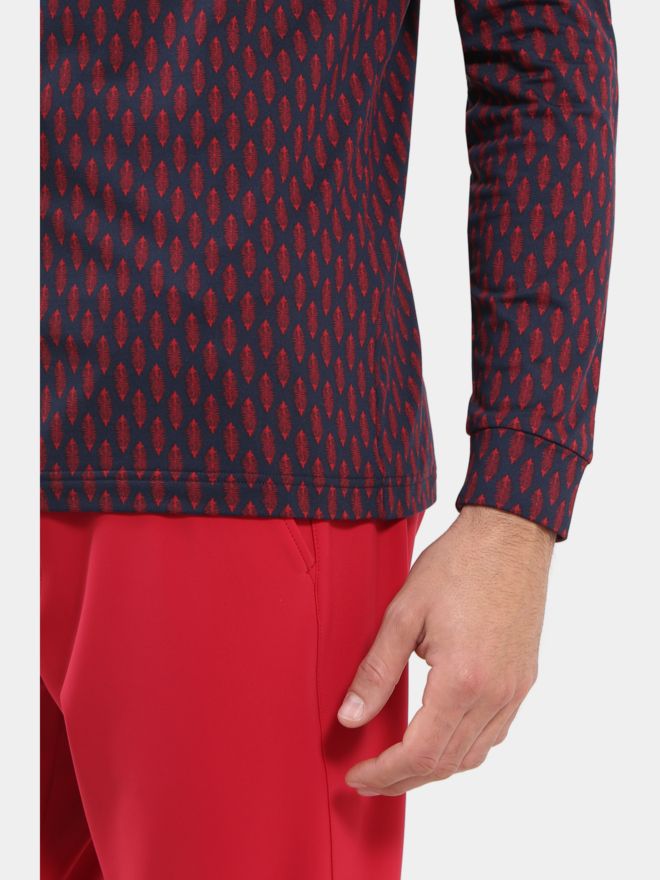 Chervo ARRIVISTA Langarm Polo navy