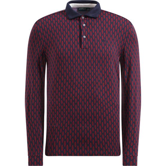 Chervo ARRIVISTA Langarm Polo navy