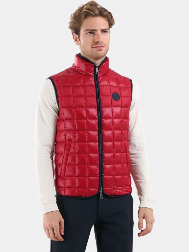 Chervo ESTREMO Daunen Weste rot