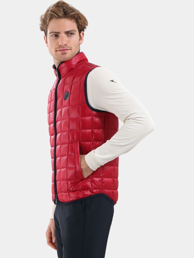 Chervo ESTREMO Daunen Weste rot
