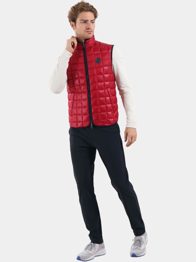 Chervo ESTREMO Daunen Weste rot