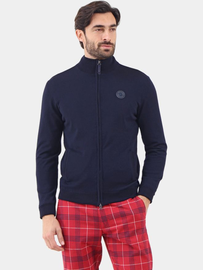 Chervo NASCONDINO Windstopp Strick navy