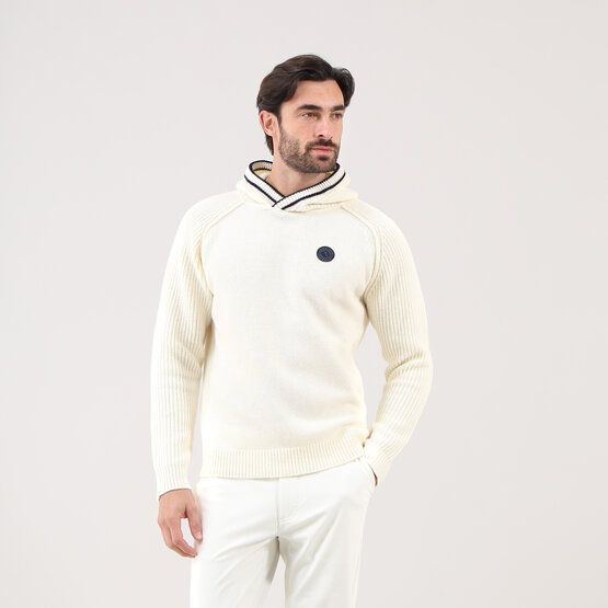 Chervo NEGRAR Strick Pullover offwhite