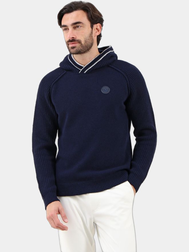 Chervo NEGRAR knitted sweater navy