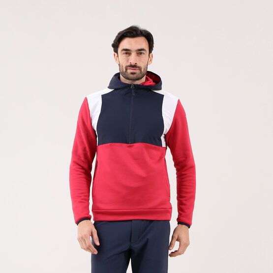 Chervo PONCHO Sweat Hoodie rot