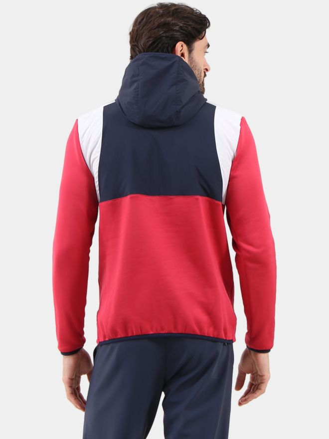 Chervo PONCHO Sweat Hoodie rot