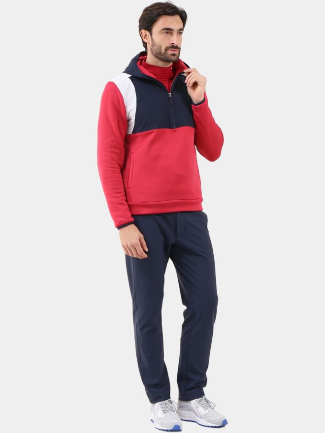 Chervo PONCHO Sweat Hoodie rot