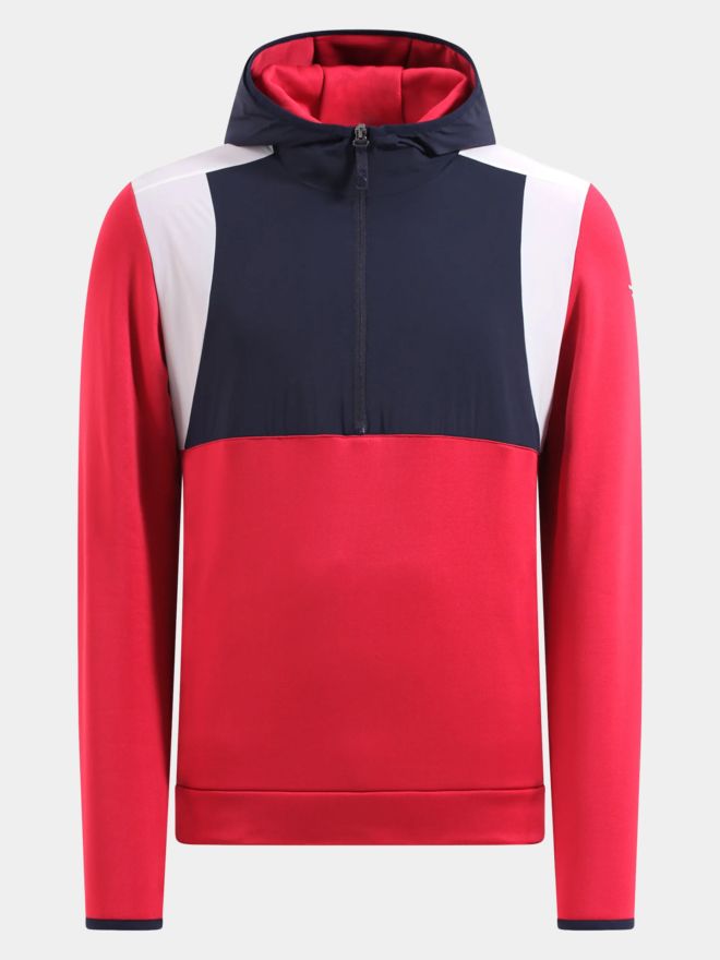 Chervo PONCHO Sweat Hoodie rot