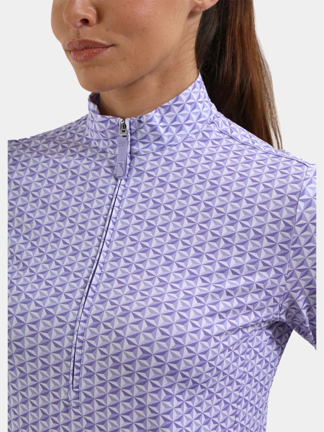 Chervo TRICIA Stretch Midlayer fialová