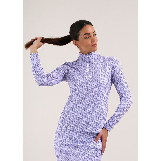 Chervo TRICIA Stretch Midlayer fialová