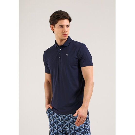Chervo ARMONICO half-sleeve polo navy