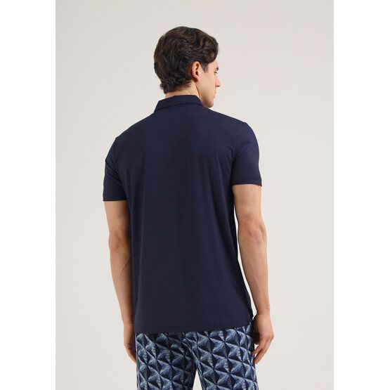 Chervo ARMONICO half-sleeve polo navy