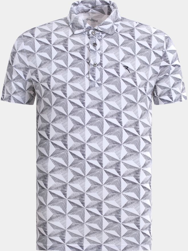 Chervo ARTEMIO Halbarm Polo weiß