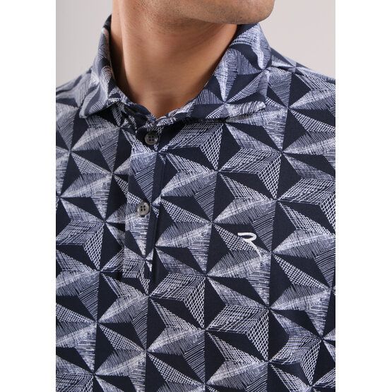 Chervo ARTEMIO Halbarm Polo navy