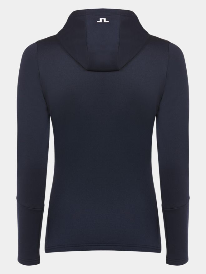 J.Lindeberg SMU Arial Zip Hood Stretch Jacke navy