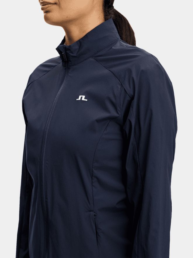 J.Lindeberg Thorine Wind Jacket Stretch Jacke navy