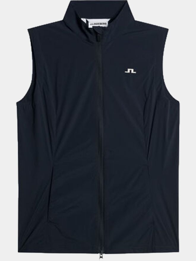 J.Lindeberg Thorine Wind Vest Windstopp Weste navy
