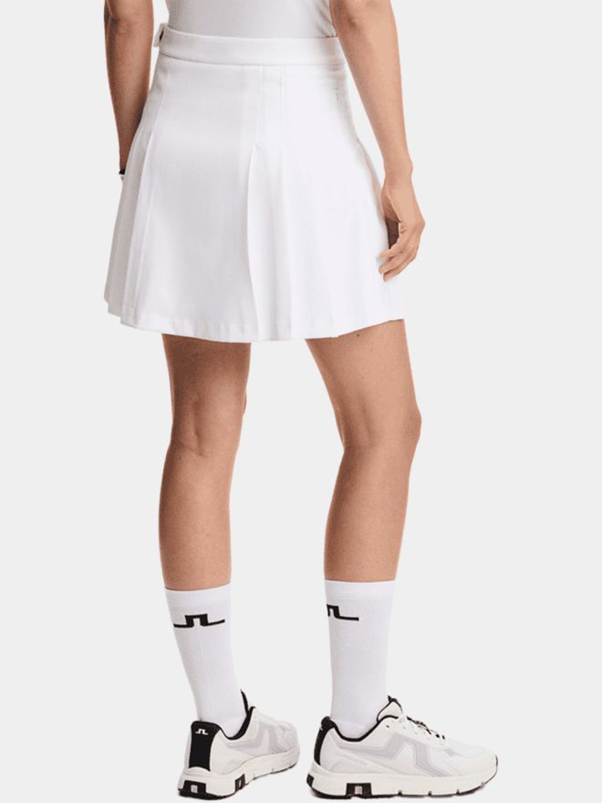 J.Lindeberg Alesia Skirt kurz Skort weiß