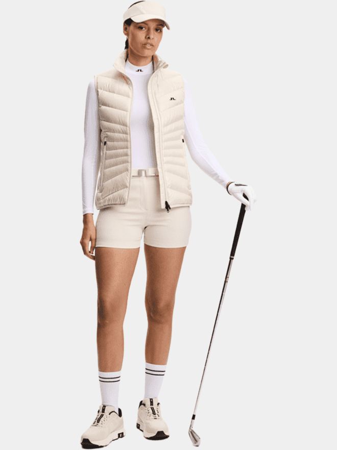 J.Lindeberg Ella Compression Top Mock undershirt bílá