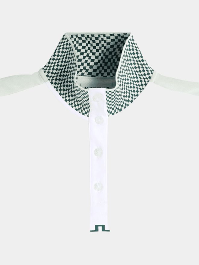 J.Lindeberg Pip Halbarm Polo weiß