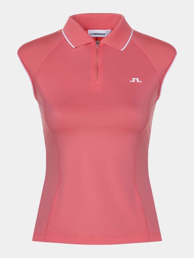 J.Lindeberg Lei ohne Arm Polo pink