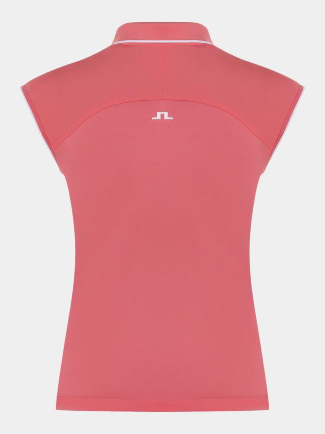J.Lindeberg Lei ohne Arm Polo pink