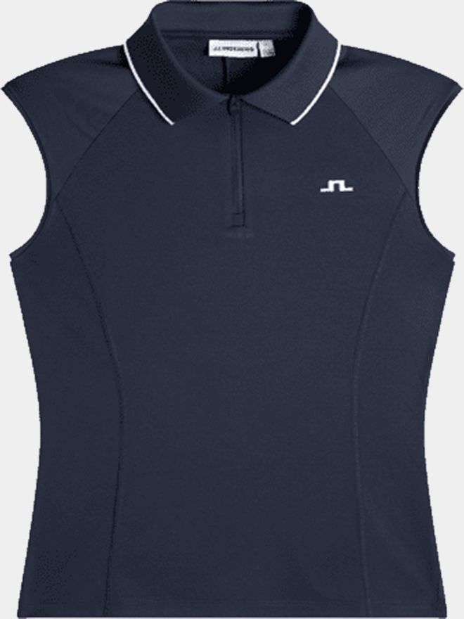 J.Lindeberg Lei polo bez rukávů námořnictvo