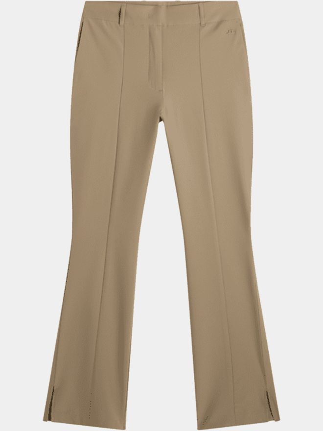 J.Lindeberg FLARE PANT lang Hose taupe