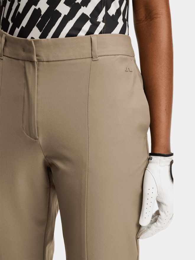 J.Lindeberg FLARE PANT lang Hose taupe