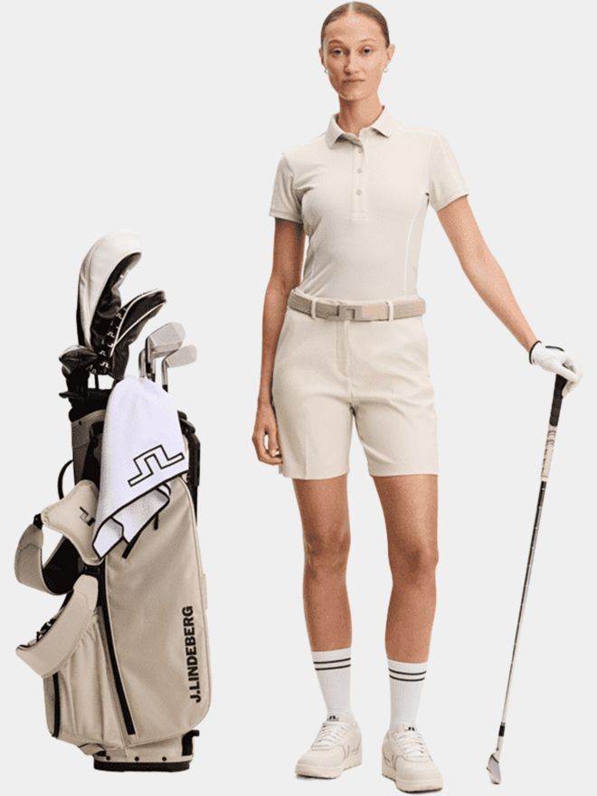 J.Lindeberg GWEN LONG SHORTS Bermuda Hose sand