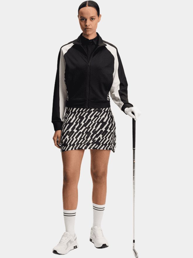 J.Lindeberg AMY PRINT SKIRT kurz Skort schwarz