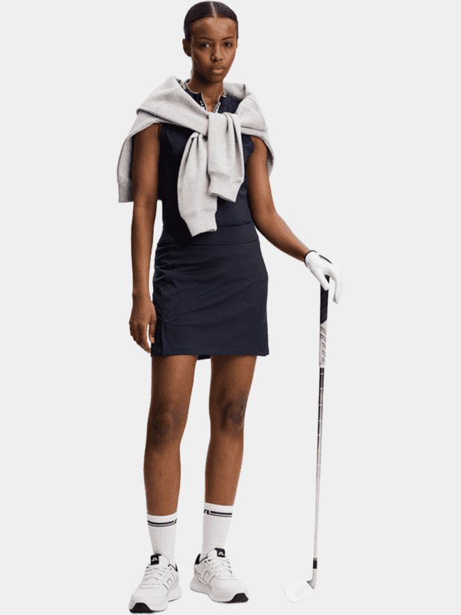 J.Lindeberg AMELIE MID SKIRT kurz Skort navy