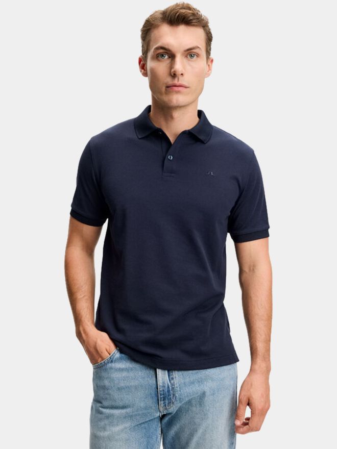 J.Lindeberg Verse Halbarm Polo navy