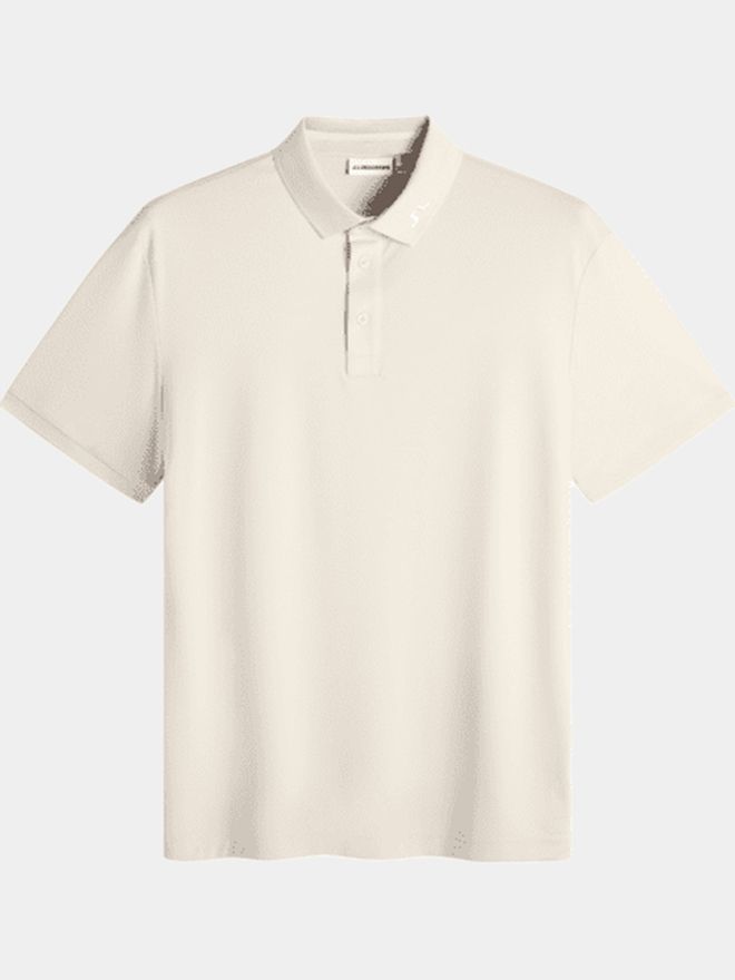 J.Lindeberg KV Halbarm Polo sand