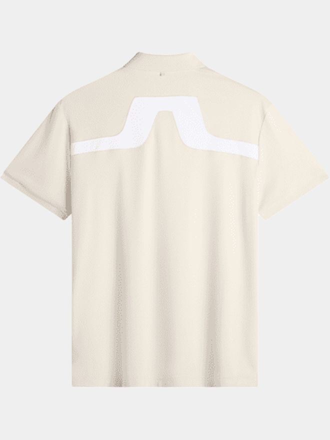 J.Lindeberg KV Halbarm Polo sand