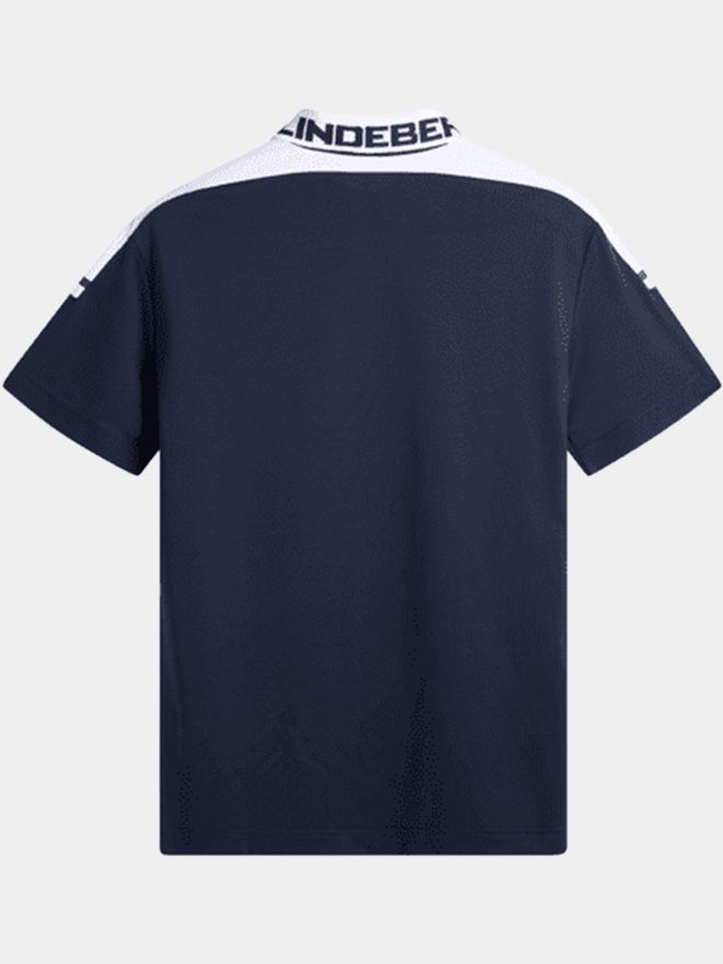 J.Lindeberg Bo Halbarm Polo navy