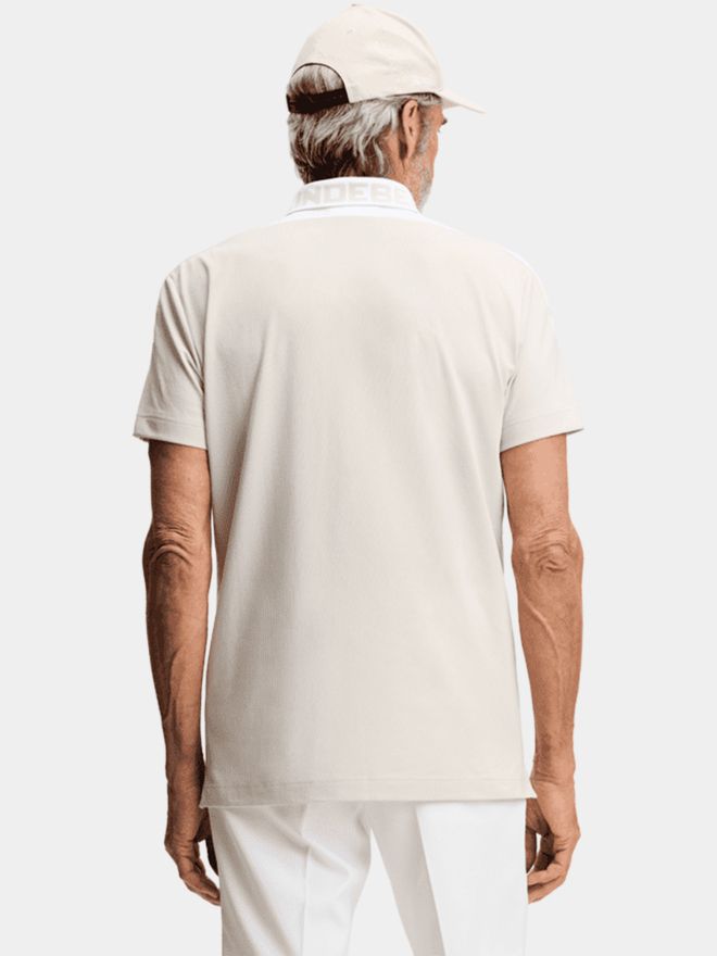 J.Lindeberg Bo Halbarm Polo sand