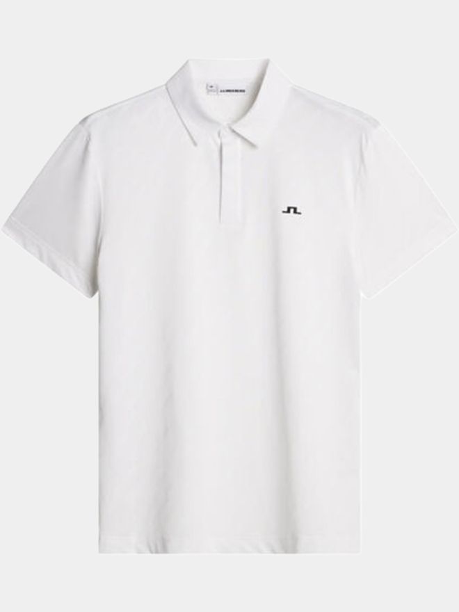 J.Lindeberg Wilhelm Halbarm Polo weiß