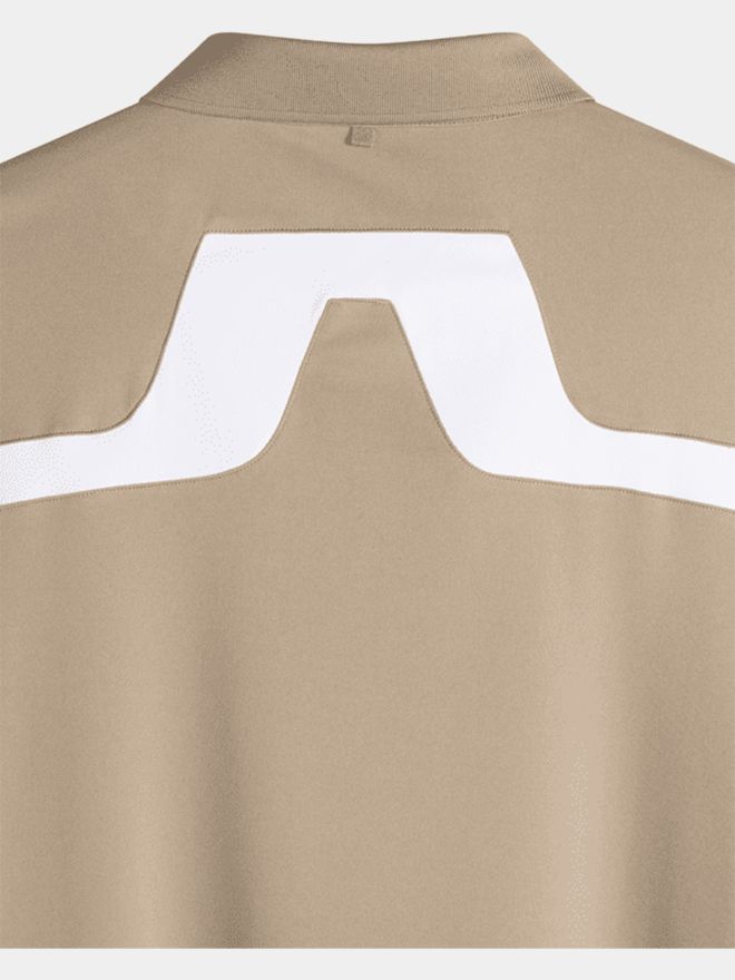 J.Lindeberg KV Halbarm Polo camel