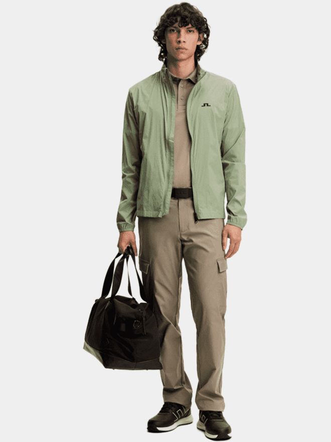 J.Lindeberg KV Halbarm Polo camel