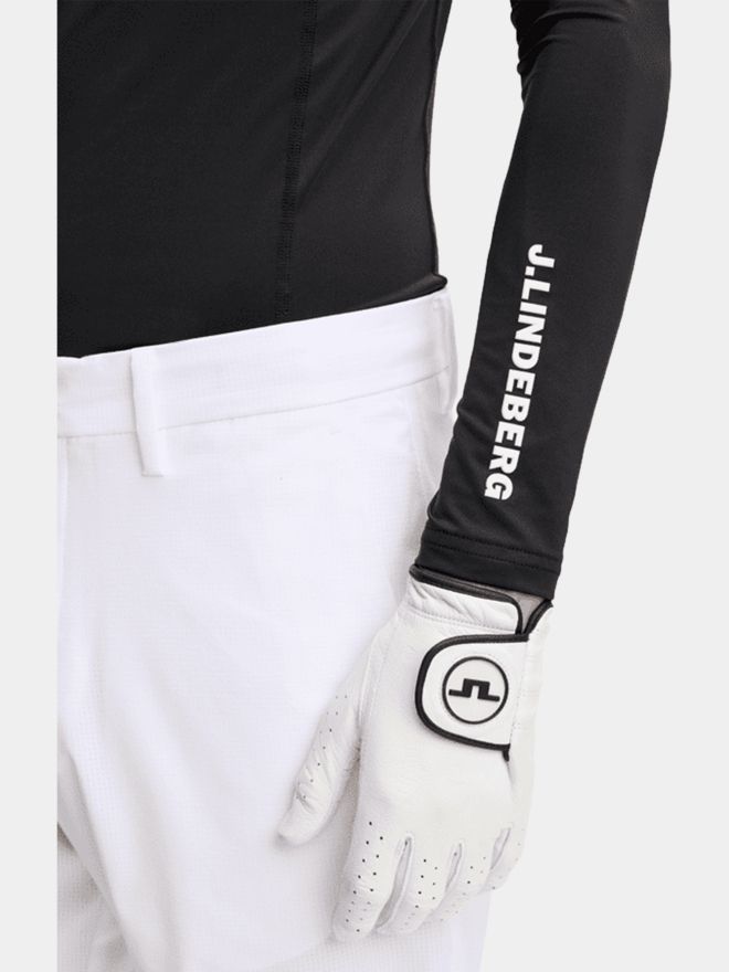 J.Lindeberg Ello Compression Top Mock Unterzieher schwarz