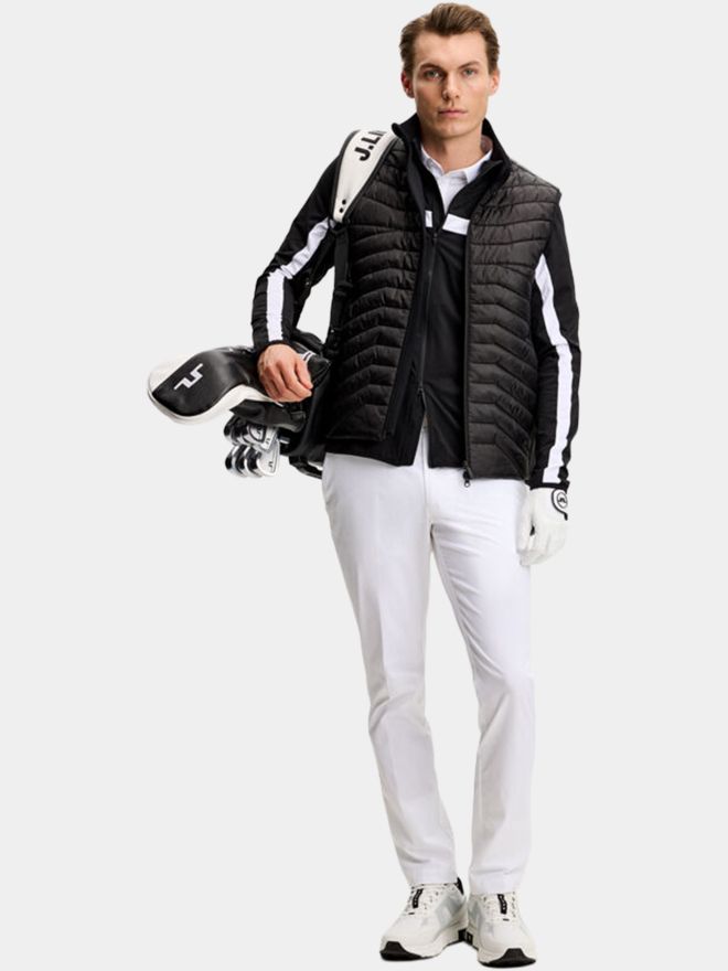 J.Lindeberg Jarvis Mid Layer Stretch Jacke schwarz