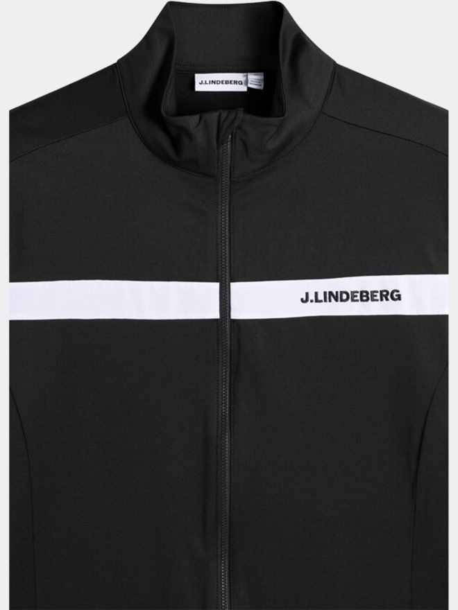 J.Lindeberg Jarvis Mid Layer Stretch Jacke schwarz