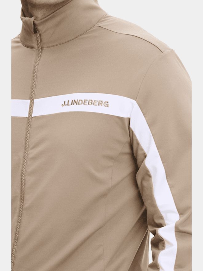 J.Lindeberg Jarvis Mid Layer Stretch Jacket camel