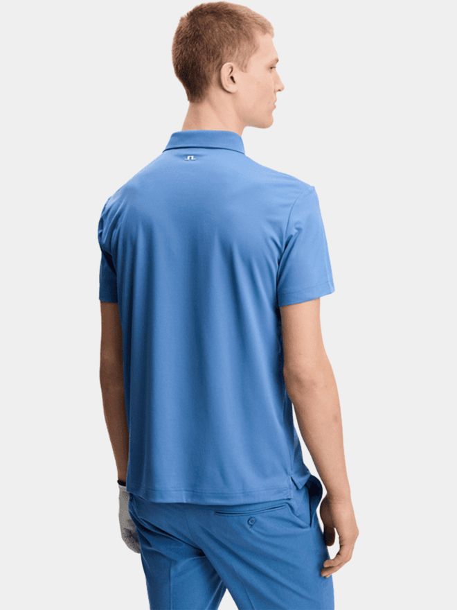 J.Lindeberg Bridge Halbarm Polo blau