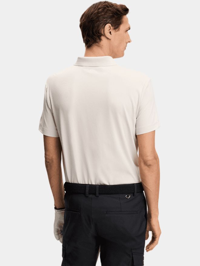 J.Lindeberg Bridge Halbarm Polo sand