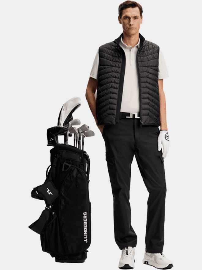 J.Lindeberg Bridge Halbarm Polo sand