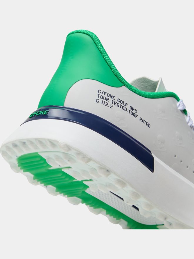 G/Fore G.112 Embossed Skull & Tees Golfschuhe weiß