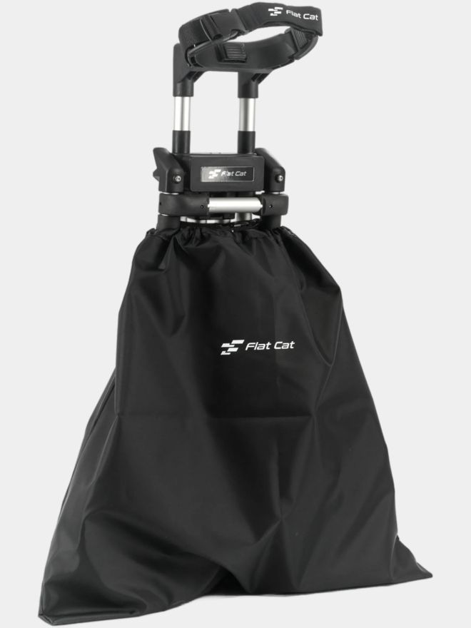 Flat Cat Go Plus Elektrotrolley inkl. kostenlosem Zubehör silber