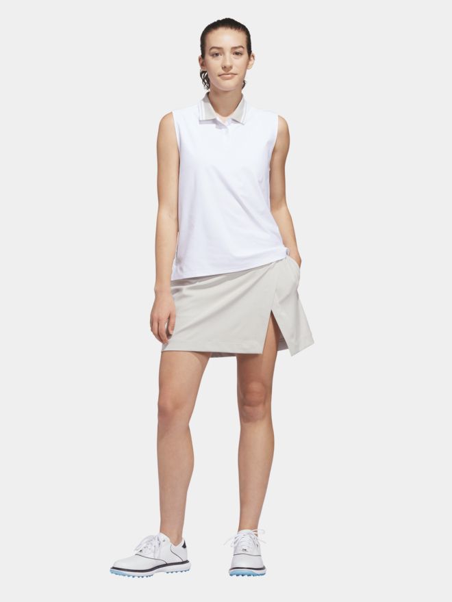 adidas BTC TWST SL ohne Arm Polo weiß